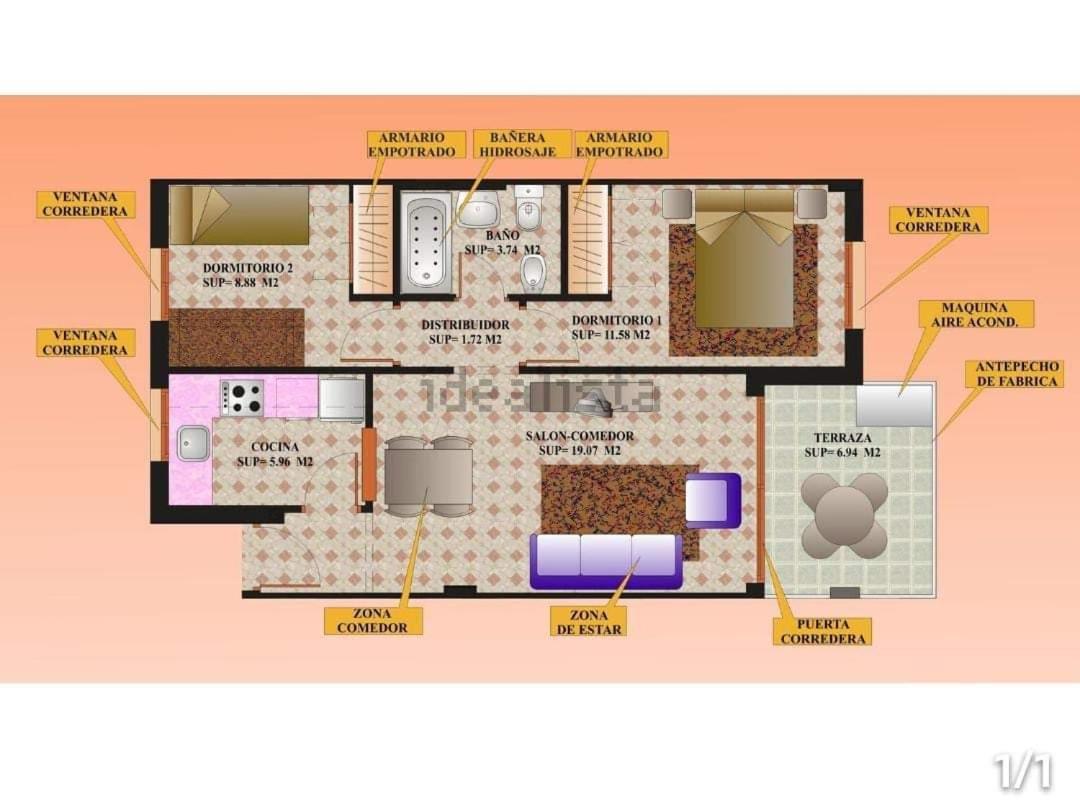 Apartamento Magic World Nueva Marina D'Or 2 Dormitorios Edificio Torremar Oropesa del Mar Ngoại thất bức ảnh